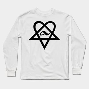 Bam Margera Heartagram HIM Adio Long Sleeve T-Shirt